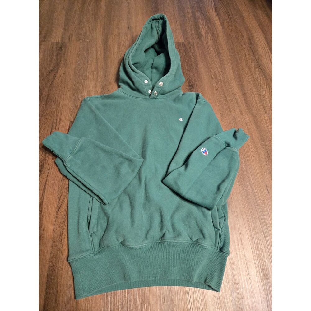 Champion Reverse Weave Athletic Hoodie Mens Small